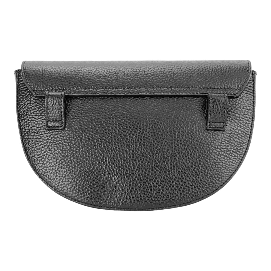 RB1027A  | Borsa Donna a Bandoliera stondata in Vera Pelle Made in