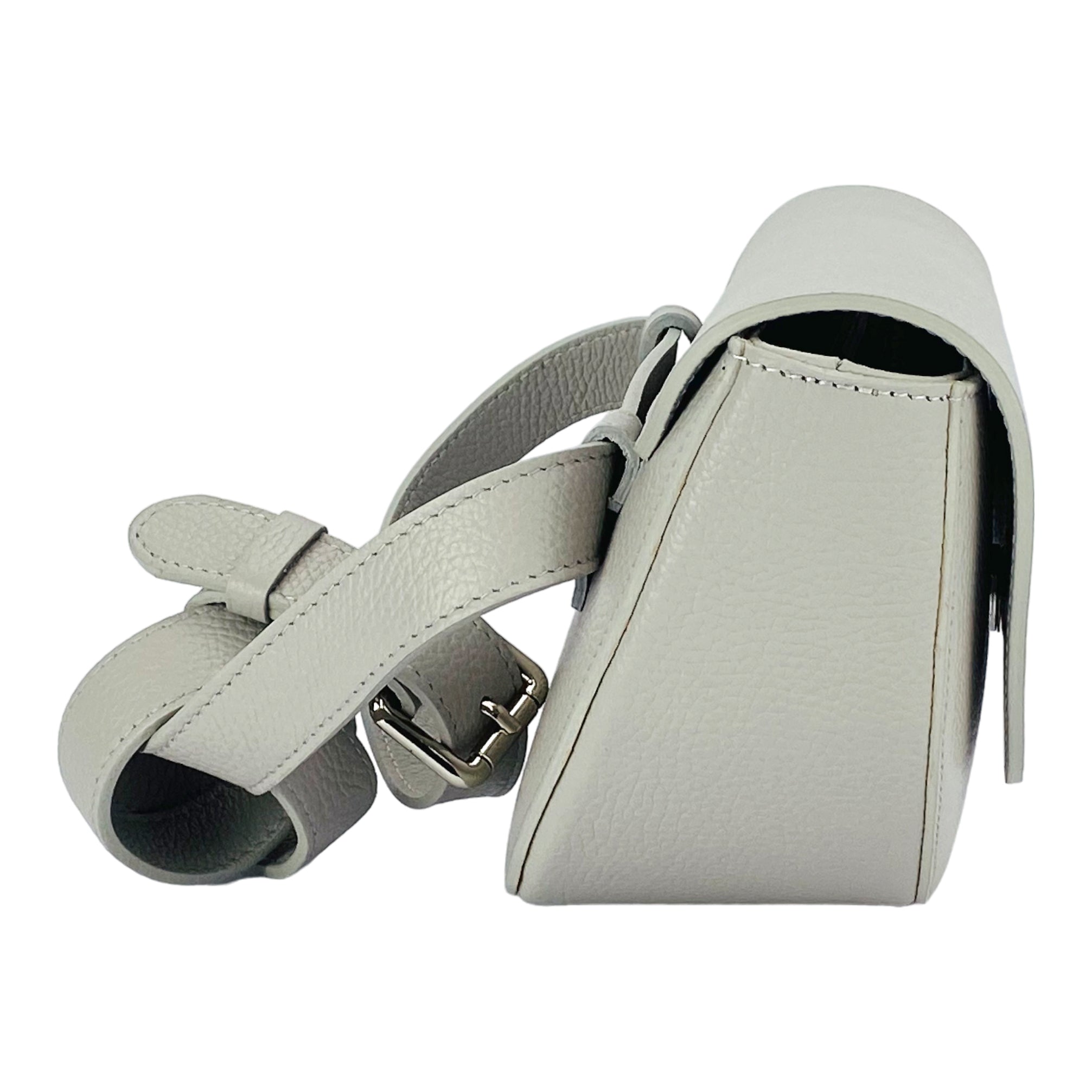 RB1027BO  | Borsa Donna a Bandoliera stondata in Vera Pelle Made in