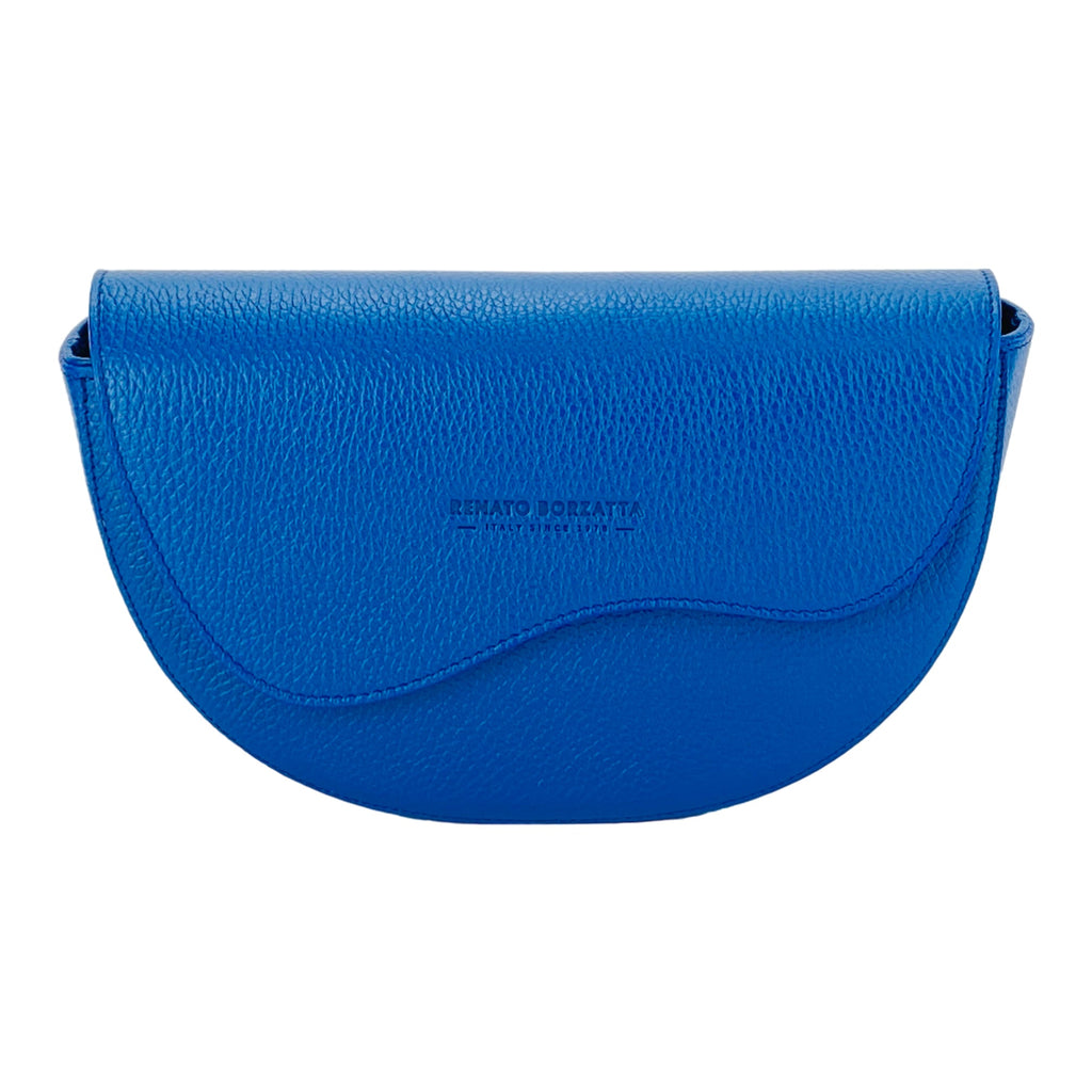 RB1027CH  | Borsa Donna a Bandoliera stondata in Vera Pelle Made in