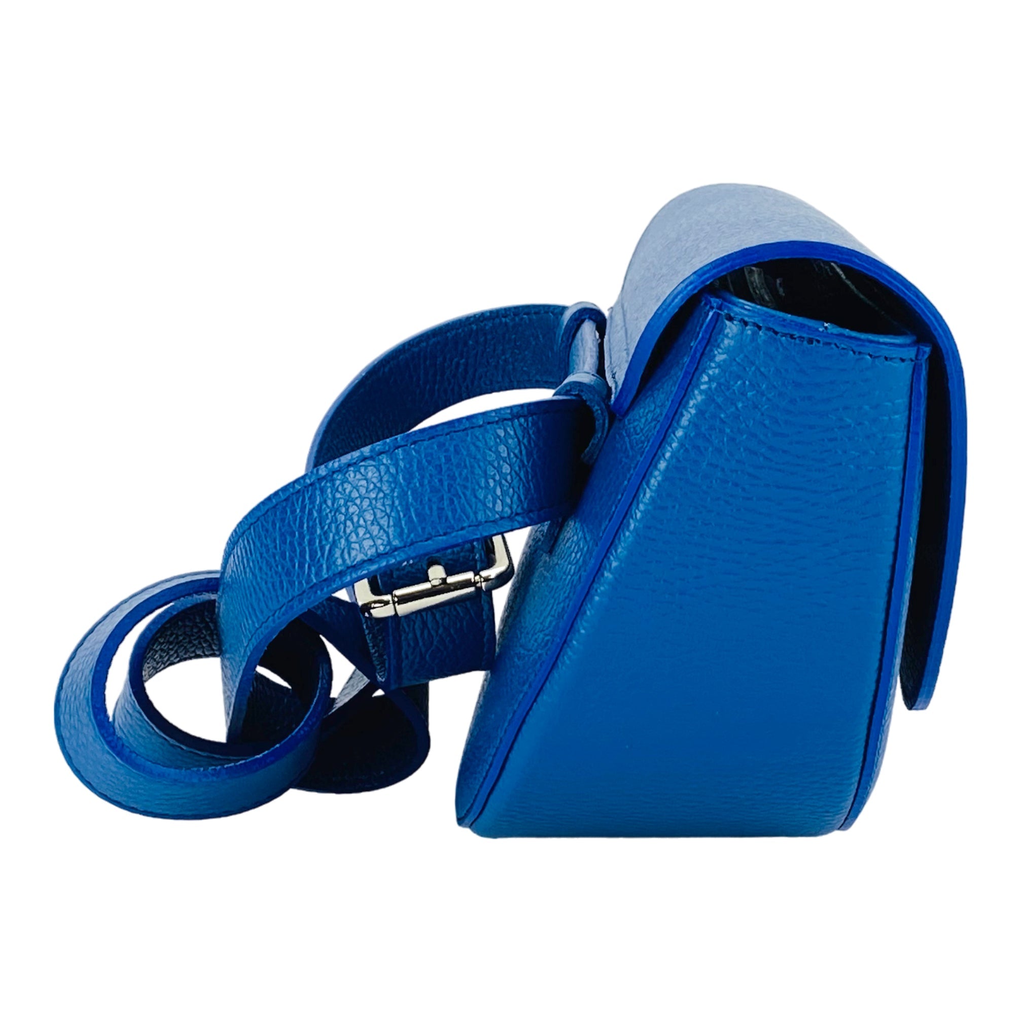 RB1027CH  | Borsa Donna a Bandoliera stondata in Vera Pelle Made in