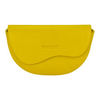 RB1027R | Borsa Donna a Bandoliera stondata in Vera Pelle Made in