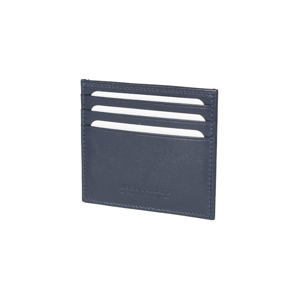 RB12016V | Porta Carte di Credito in Vera Pelle pieno fiore, con