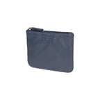 RB12032V | Bustina Portachiavi/Portamonete in Vera Pelle pieno fiore,