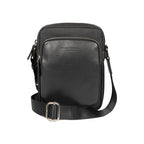 RB2002D | Borsa a Tracolla in Nylon/Vera Pelle, con leggera grana.