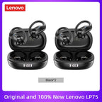 Original Lenovo LP75 TWS Bluetooth V5.3 Headphones Wireless LED