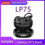 Original Lenovo LP75 TWS Bluetooth V5.3 Headphones Wireless LED