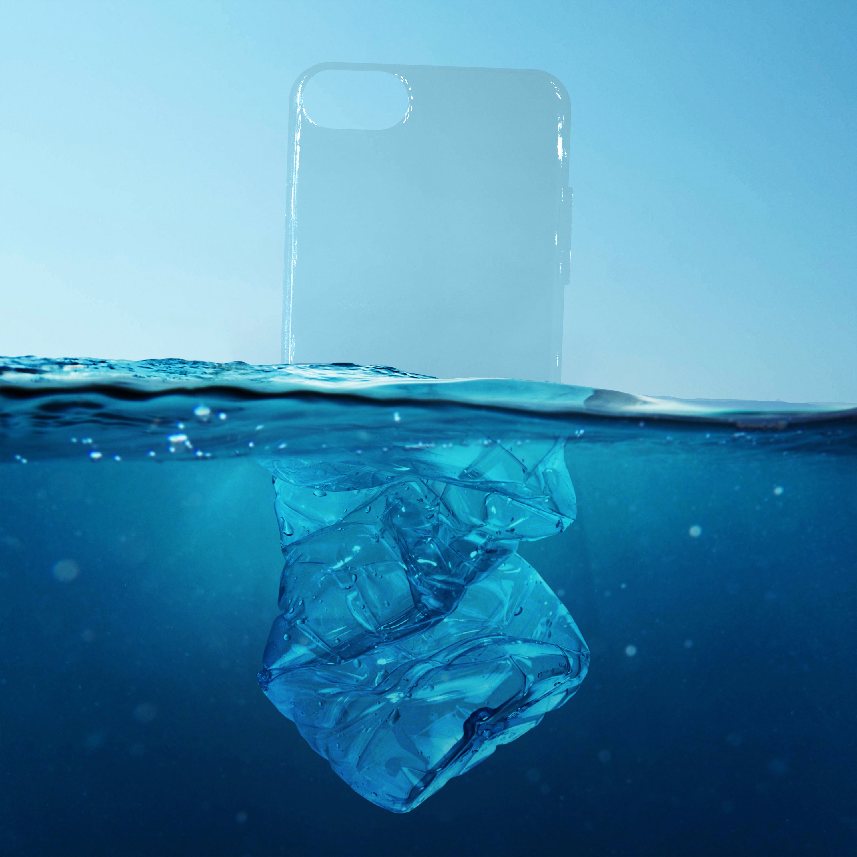 Recycled Ocean Plastic Transparent Phone Case