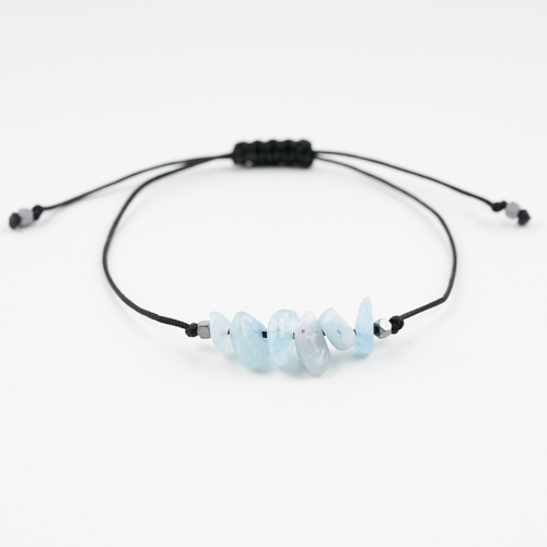 Pulsera piedra de nacimiento Marzo | Piedra natal de Marzo.