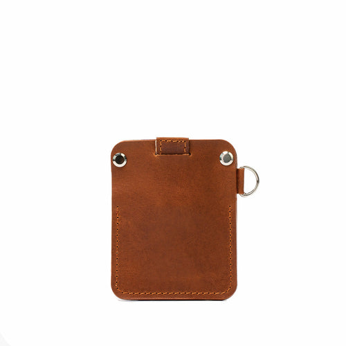 AirTag wallet with D-ring.