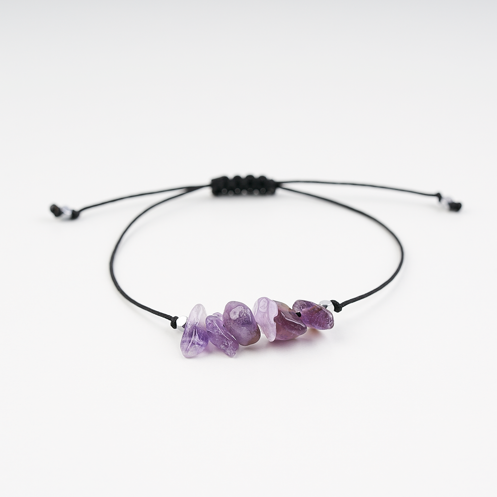 Pulsera piedra de nacimiento Febrero | Piedra natal de Febrero.