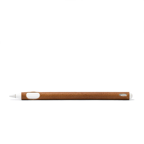 Leather sleeve for Apple Pencil.