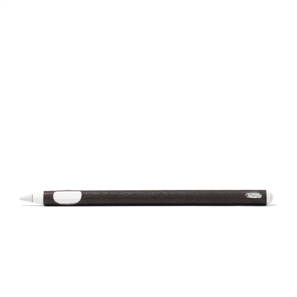 Leather sleeve for Apple Pencil.