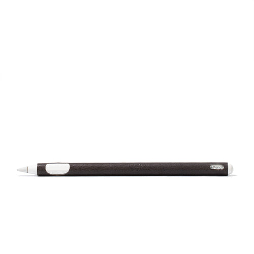 Leather sleeve for Apple Pencil.