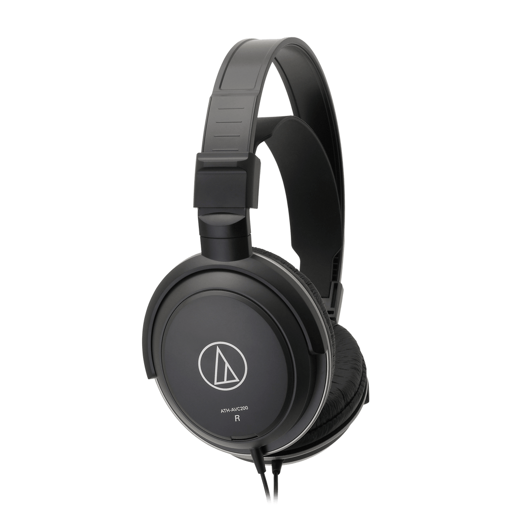 Audio Technica ATH-AVC200 Over-Ear Headphones (Black)