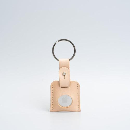 Leather AirTag Keyring.