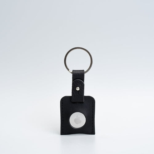 Leather AirTag Keyring.