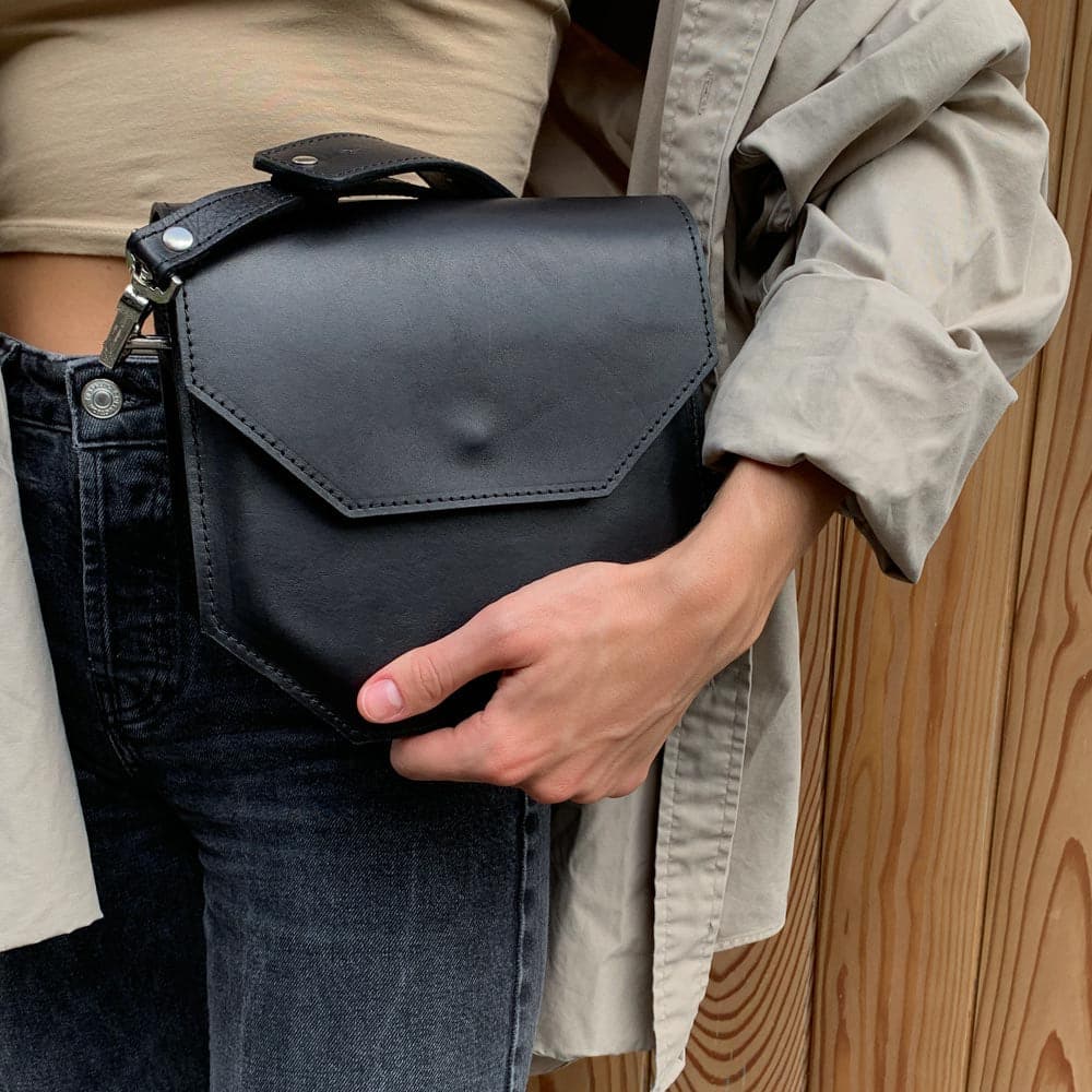 Leather purse - Hypatia.