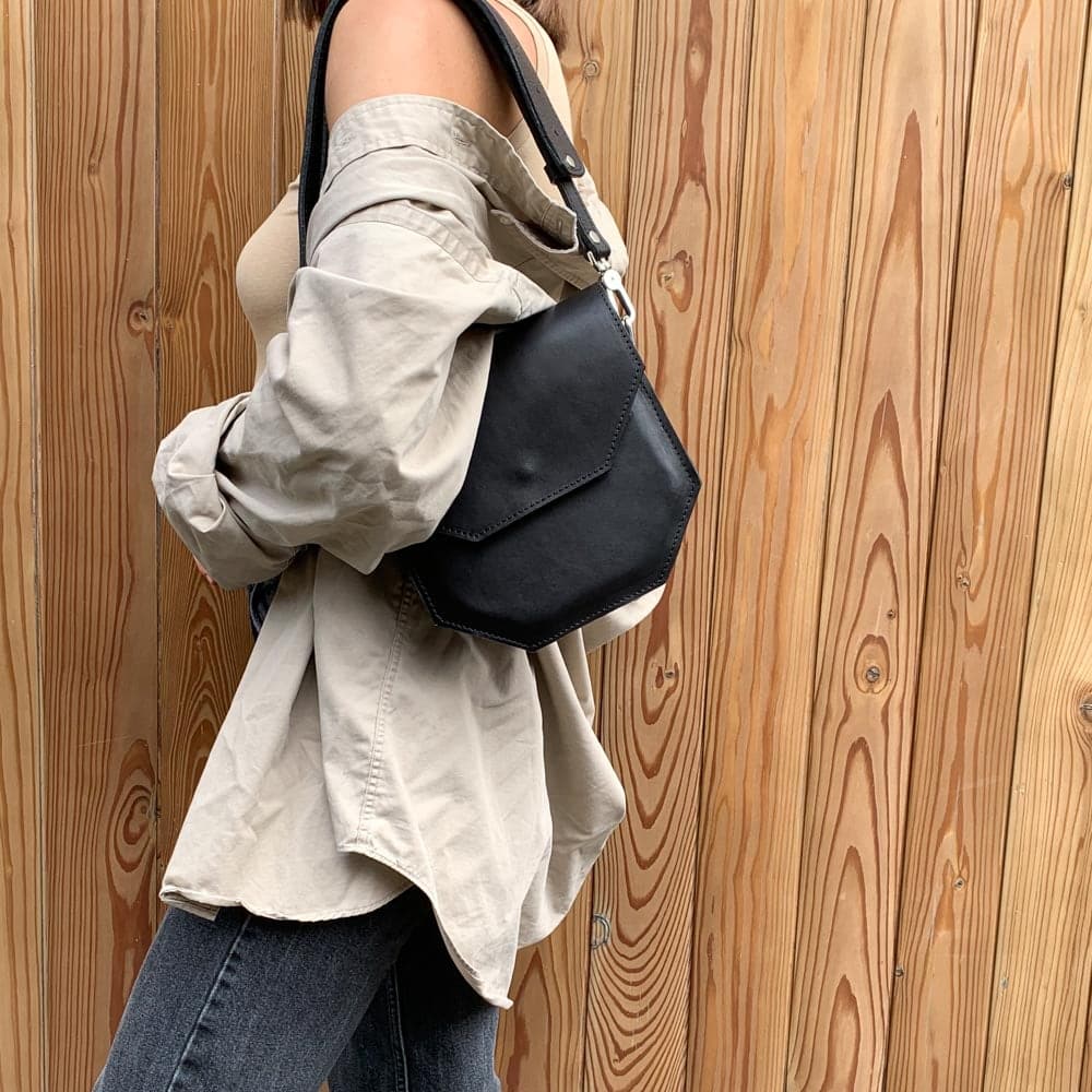 Leather purse - Hypatia.