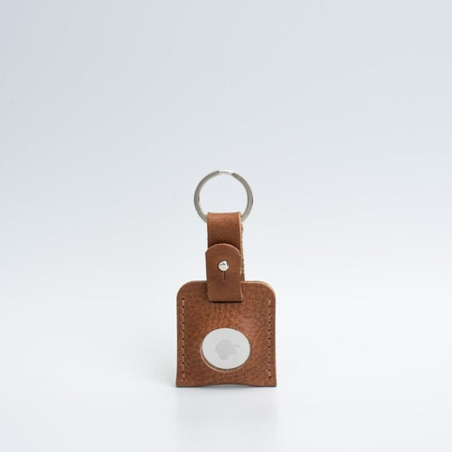 Leather AirTag Keyring.