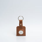 Leather AirTag Keyring.