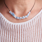 Collar Piedras de Aguamarina | Piedra Natural