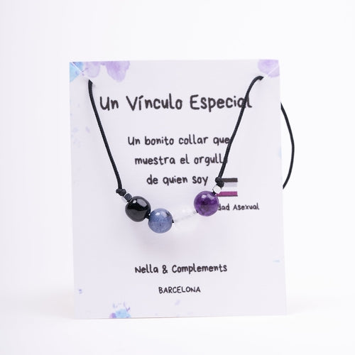 Collar orgullo Asexual | Colores Asexual.