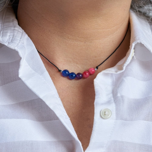 Collar orgullo Bisexual | Colores Bisexual