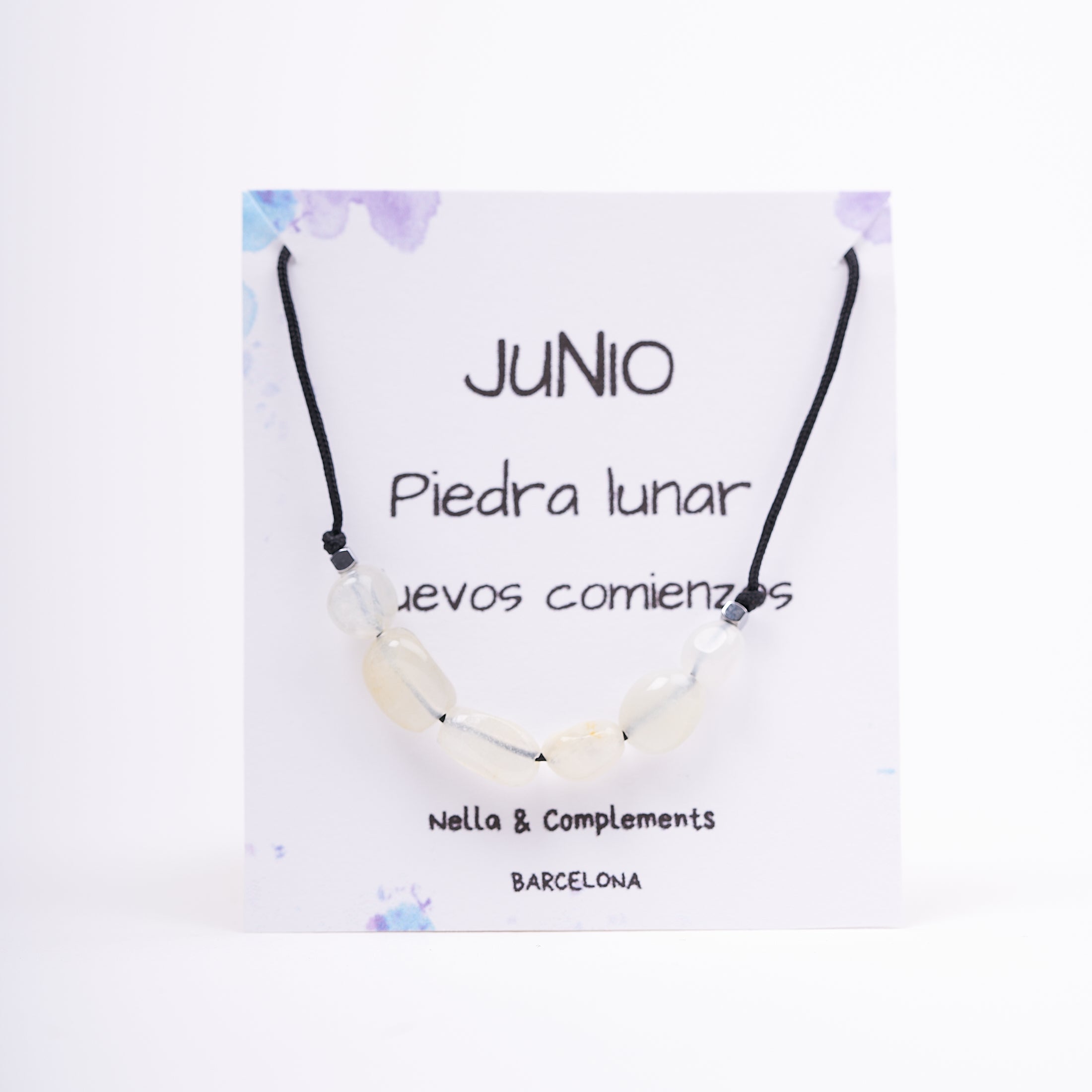 Collar piedra de nacimiento Junio | Piedra natal de Junio.