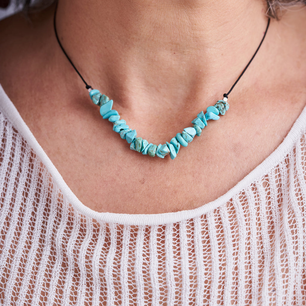 Collar piedras de Turquesa | Piedra Natural