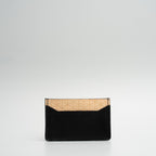 Leather card holder - Geometric Net