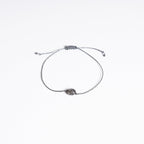 Pulsera Cuarzo Turmalina | Piedra en  Solitario.