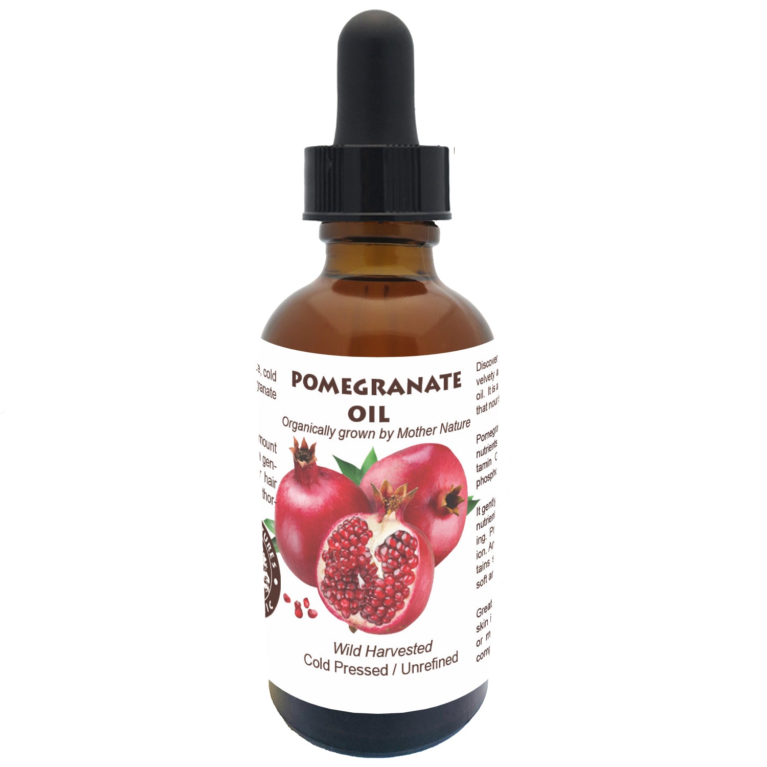 Pomegranate Oil (organic, cold pressed, unrefined)