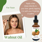 Walnut Oil Virgin (organic, cold pressed, unrefined)