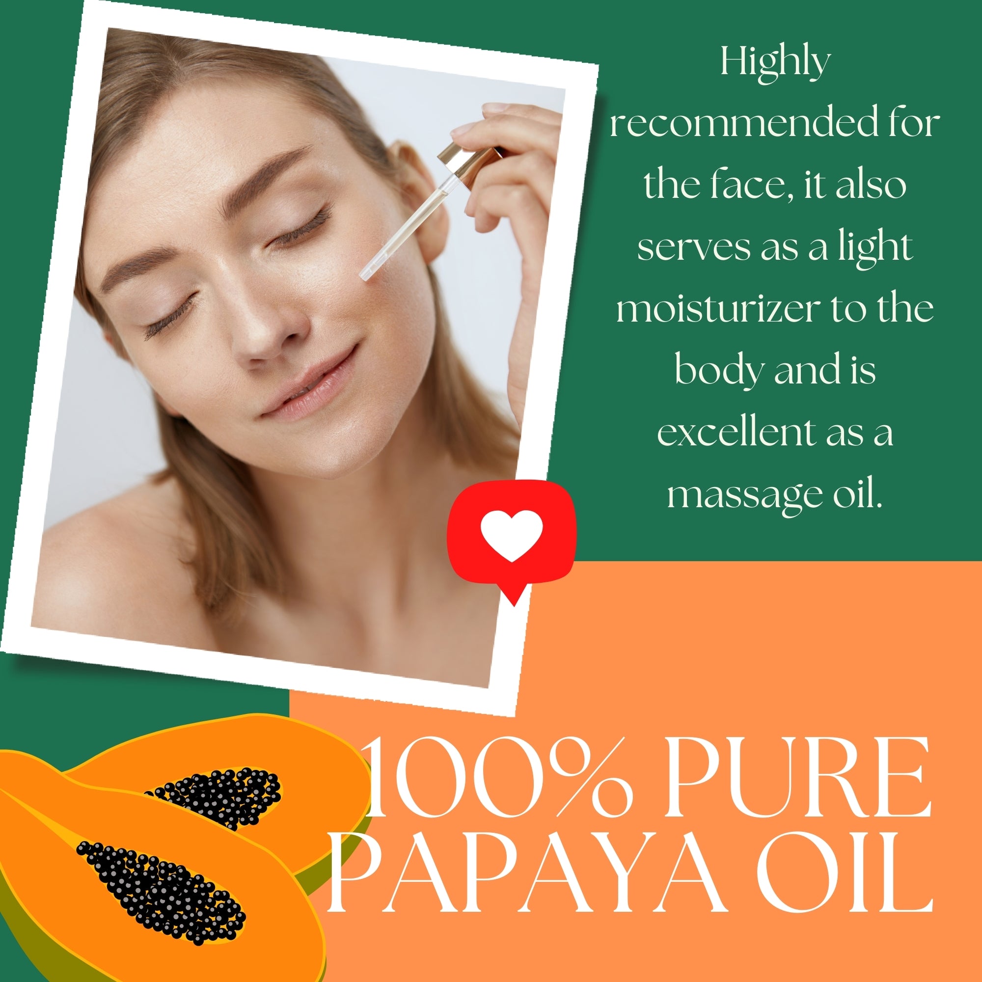 Papaya Seed Oil (organic, cold pressed, unrefined)