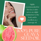 Guava Seed Oil (organic, cold pressed, unrefined)