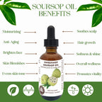 Soursop Graviola Guanabana  Oil (organic, cold pressed, unrefined)