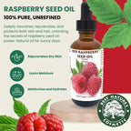 Red Raspberry Seed  Oil (Organic, cold pressed, unrefined)