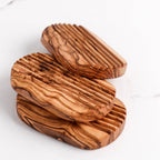 Handmade Oval Soap Dish – My Olive Wood Sinkside Buddy
