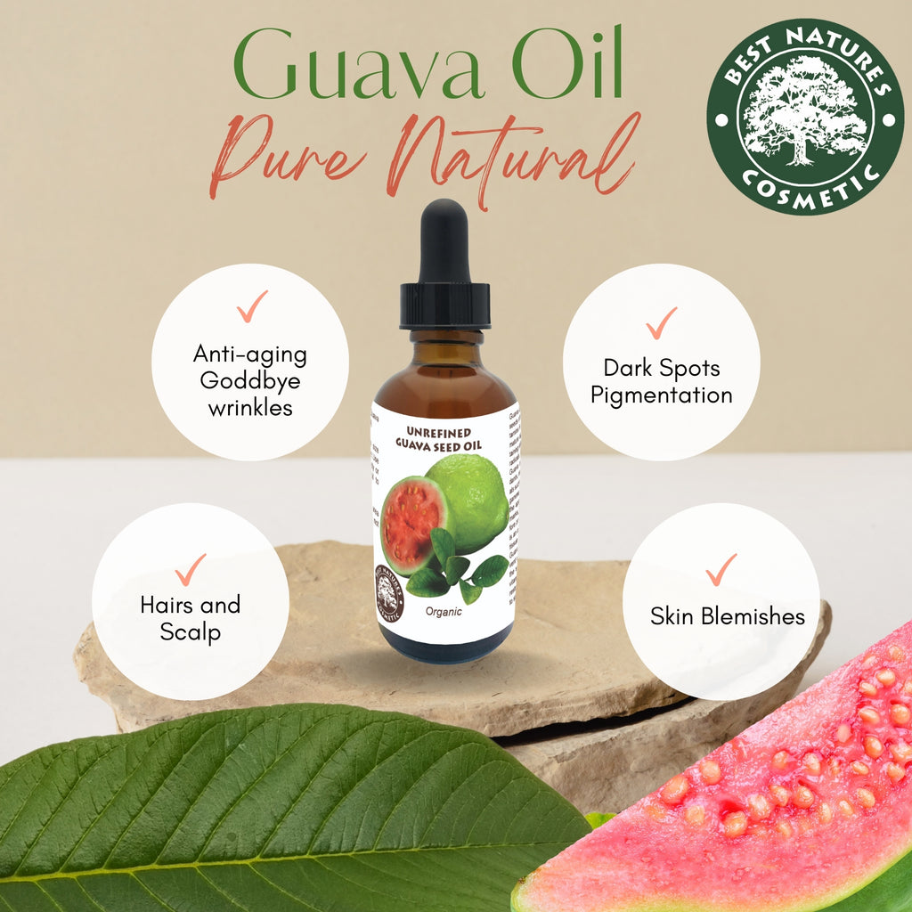 Guava Seed Oil (organic, cold pressed, unrefined)