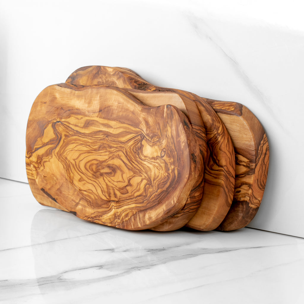 Irregular Olive Wood Board – Rustic Beauty for Every Meal