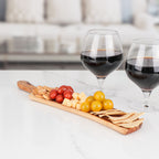 Rustic Olive Wood Charcuterie Dish – One-of-a-Kind Serving Piece