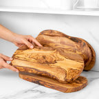 Irregular Olive Wood Board – Rustic Beauty for Every Meal