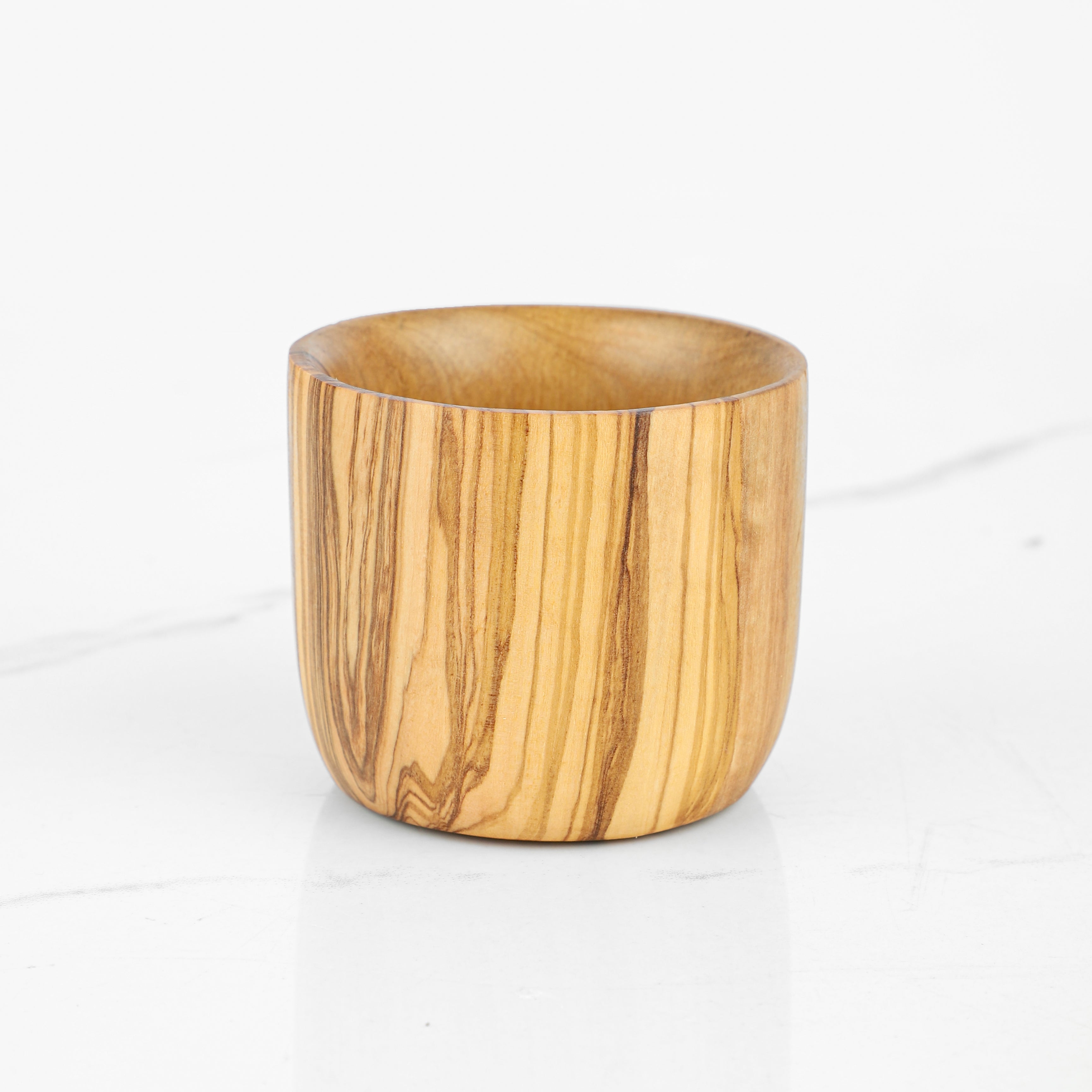 Olive Wood Handmade Drinking Cup – Eco-Friendly, Rustic & Durable