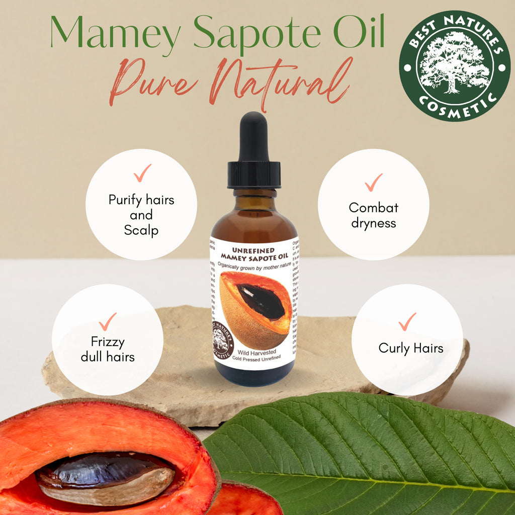 Mamey Sapote (Sapuyulo) Oil (organic, cold pressed, unrefined)