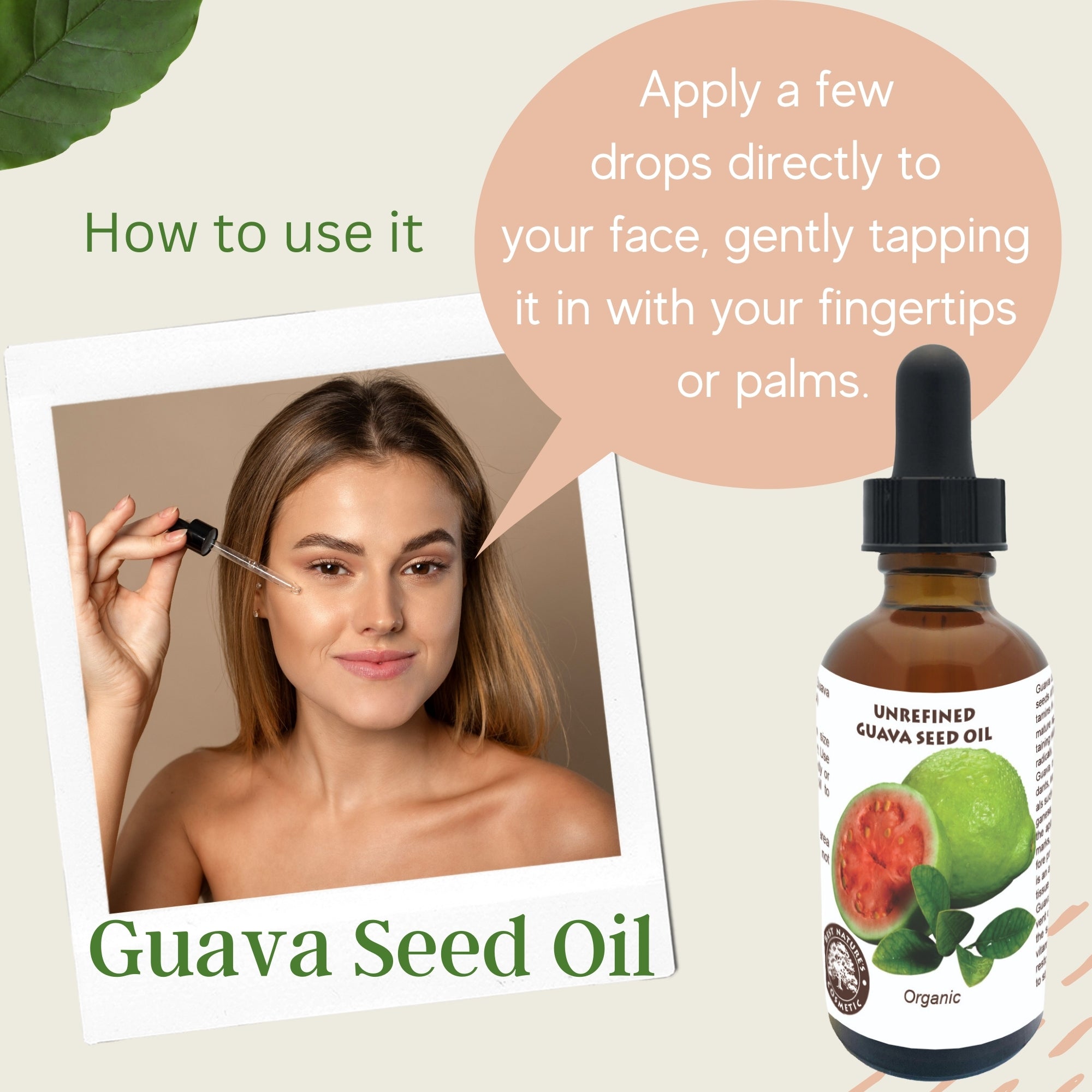 Guava Seed Oil (organic, cold pressed, unrefined)
