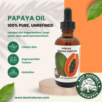 Papaya Seed Oil (organic, cold pressed, unrefined)