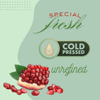 Pomegranate Oil (organic, cold pressed, unrefined)