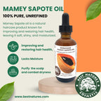 Mamey Sapote (Sapuyulo) Oil (organic, cold pressed, unrefined)