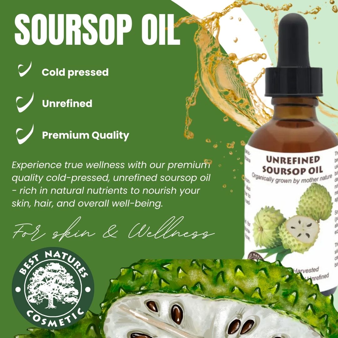 Soursop Graviola Guanabana  Oil (organic, cold pressed, unrefined)
