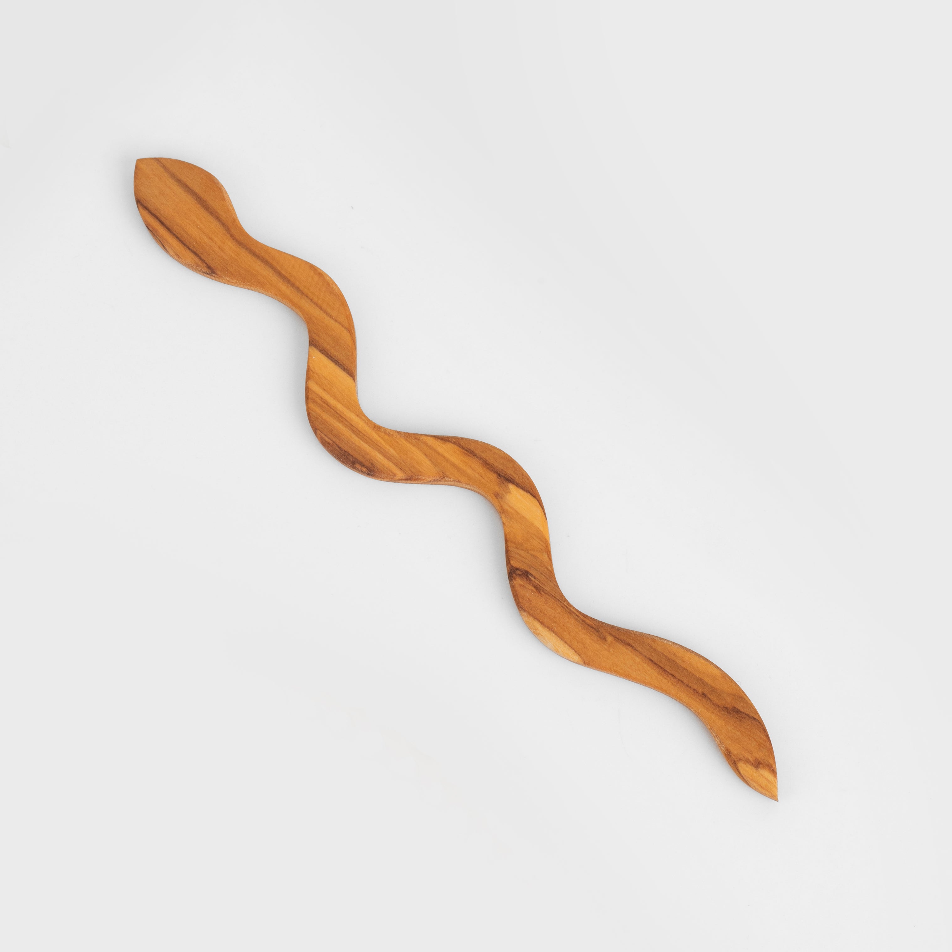 Handmade Snake-Shape Hair Pin – My Olive Wood Hair Buddy